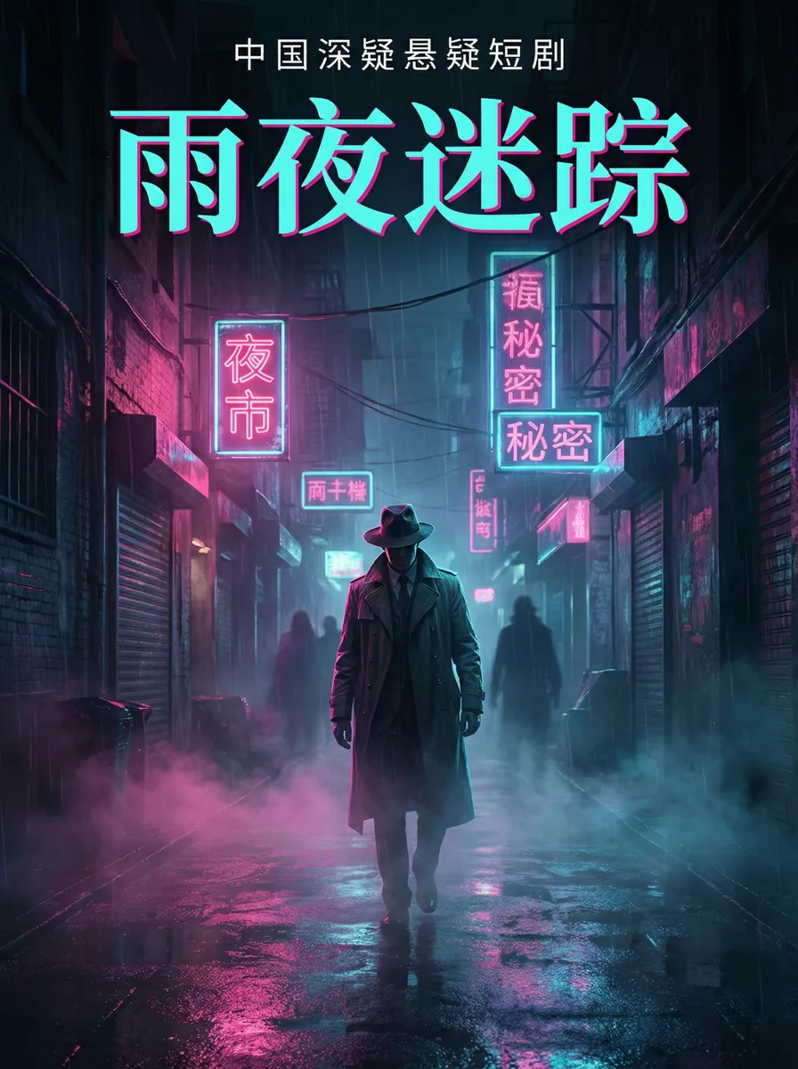 点金者电视剧 悬疑追踪短剧 - 雨夜迷踪海报